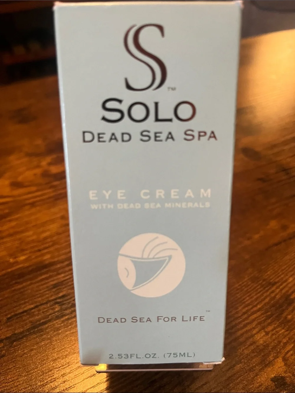 Light Blue Eye Cream with Dead Sea Minerals
